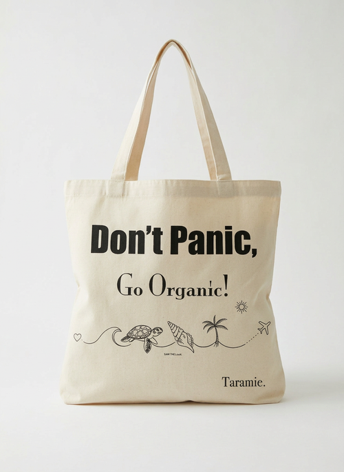 Don’t Panic,Go Organic!-Tote Bag