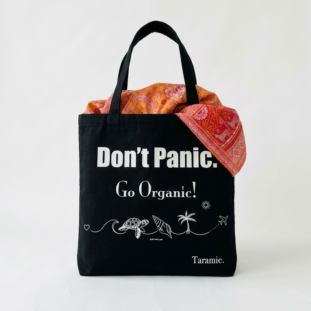 Don’t Panic, Go Organic! - Tote Bag
